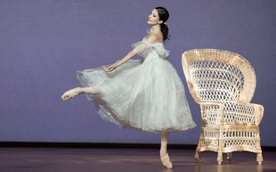 Ballerine Danseuse De Ballet Et Art De La Performance Dansant Sur De La  Musique Classique Flexibilité